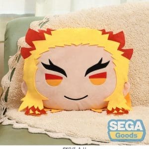 Demon Slayer Kyojuro Rengoku Charamaru PM Interior Cushion - Anime Character Cushion
