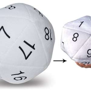 ULTRA PRO Gaming Accessories - Jumbo D20 Plush Dice
