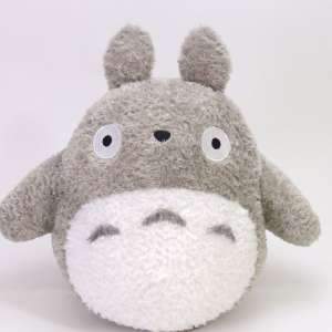 Studio Ghibli Plush: My Neighbor Totoro - Fluffy Big Totoro (L) [Sun Arrow]