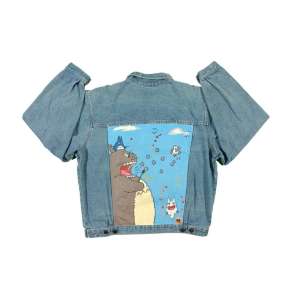 My Neighbour Totoro Inspired - Custom Hand Painted Jacket