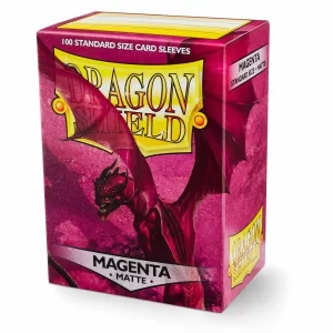 Sleeves - Dragon Shield - Box 100 - Magenta MATTE