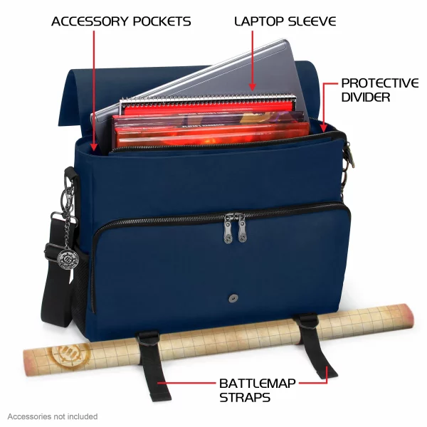 Collector's Edition green Enhance Tabletop RPG Player's Bag designed for storing game accessories.