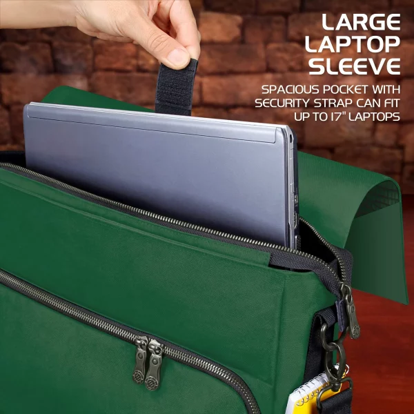 Collector's Edition green Enhance Tabletop RPG Player's Bag designed for storing game accessories."