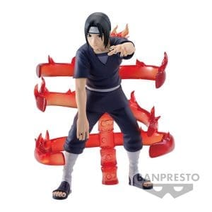 Naruto Shippuden Effectreme Uchiha Itachi figure, featuring dynamic effects and intricate details.