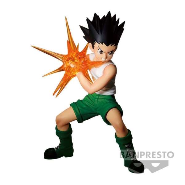 Hunter x Hunter Vibration Stars Gon Freecss figure, capturing the protagonist's determination and spirit.