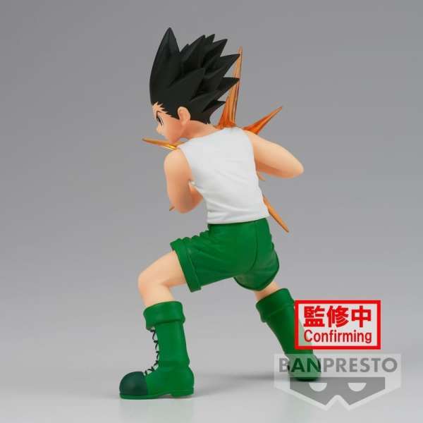 Hunter x Hunter Vibration Stars Gon Freecss figure, capturing the protagonist's determination and spirit.