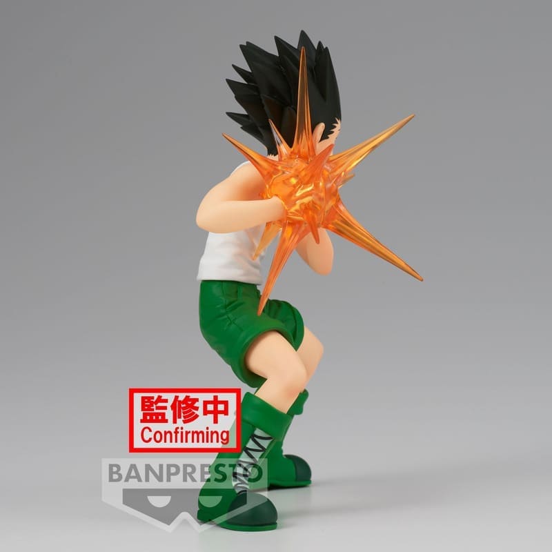 Hunter x Hunter Vibration Stars Gon Freecss figure, capturing the protagonist's determination and spirit.