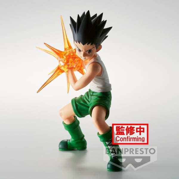 Hunter x Hunter Vibration Stars Gon Freecss figure, capturing the protagonist's determination and spirit.