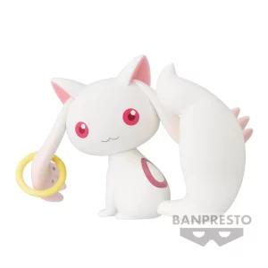 Fluffy Puffy Kyubey figure from 'Puella Magi Madoka Magica: The Movie - Rebellion,' paired with the Dessert Witch, part A of the set.