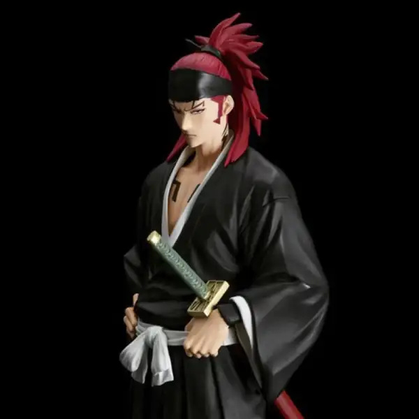 Banpresto Bleach Solid and Souls Renji Abarai figure (BP88134L), showcasing the dynamic pose and intricate details.