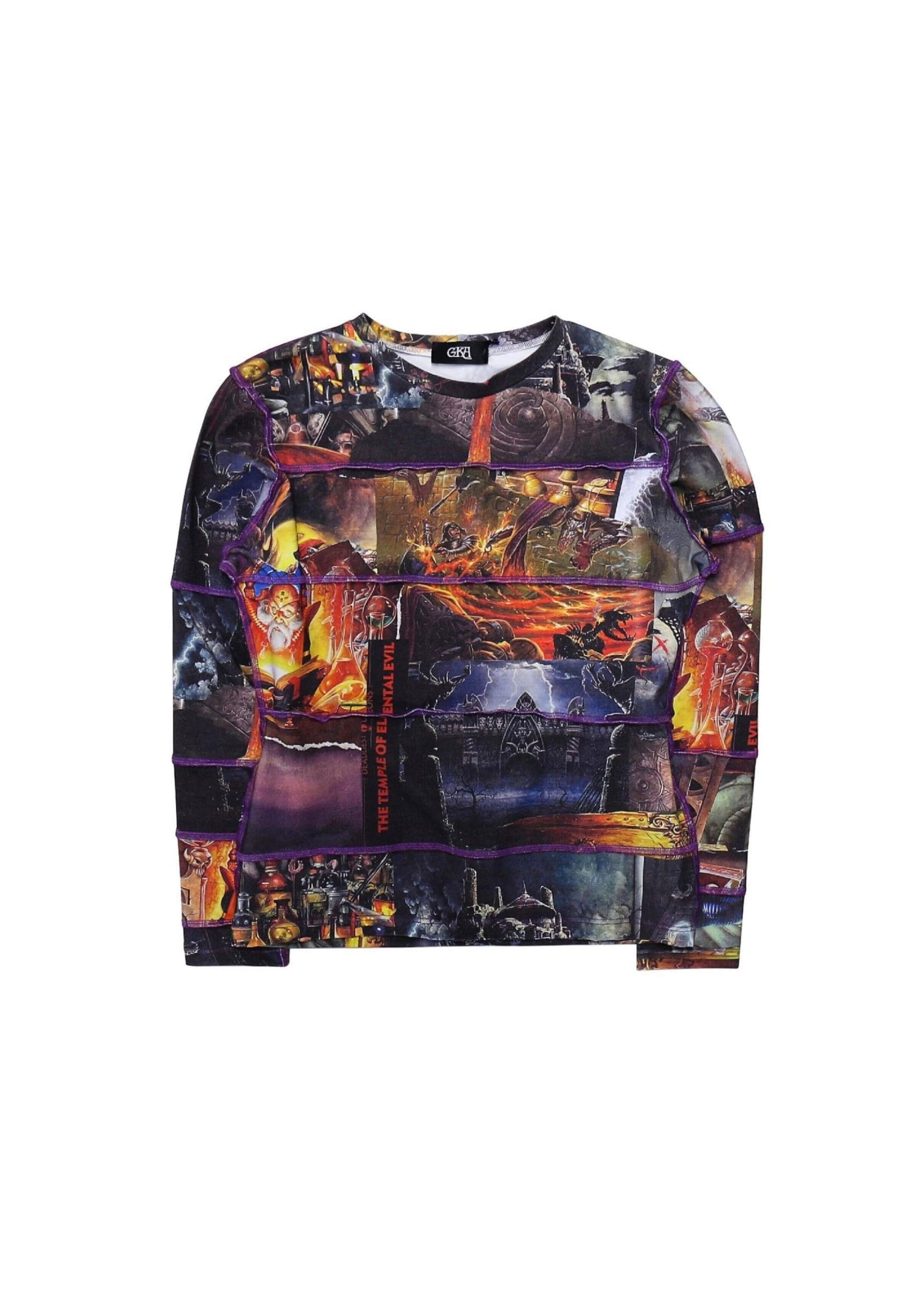 Gotham's Amethyst Fantasy Top, featuring a unique and vibrant amethyst-inspired design.
