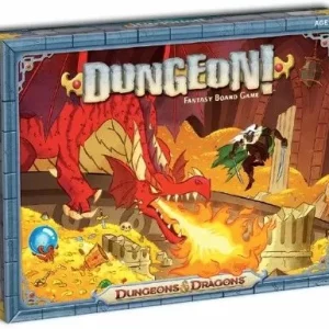 D&D Dungeon! Fantasy Board Game, a classic adventure game set in the Dungeons & Dragons universe.