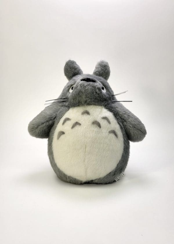 Studio Ghibli Plush, My Neighbour Totoro - Medium-sized Big Grey Totoro, perfect for fans of the beloved animated film.