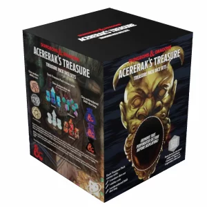 Sirius Dice D&D Acererak's Treasure Blind Box PDQ, a mysterious collection of themed dice sets for Dungeons & Dragons enthusiasts.