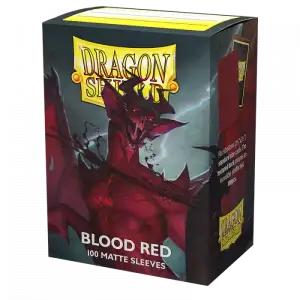 Sleeves - Dragon Shield - Box 100 - Blood Red