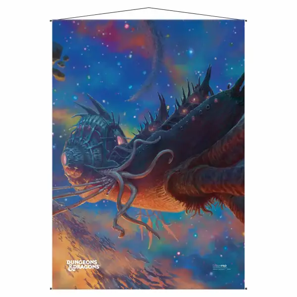 Dungeons & Dragons Cover Series Astral Adventurers Guide Wall Scroll, featuring vibrant artwork from the popular role-playing game.
