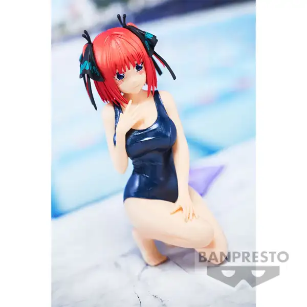 The Quintessential Quintuplets Movie Celestial Vivi Nino Nakano School Style Version figure, capturing Nino in her iconic school uniform.