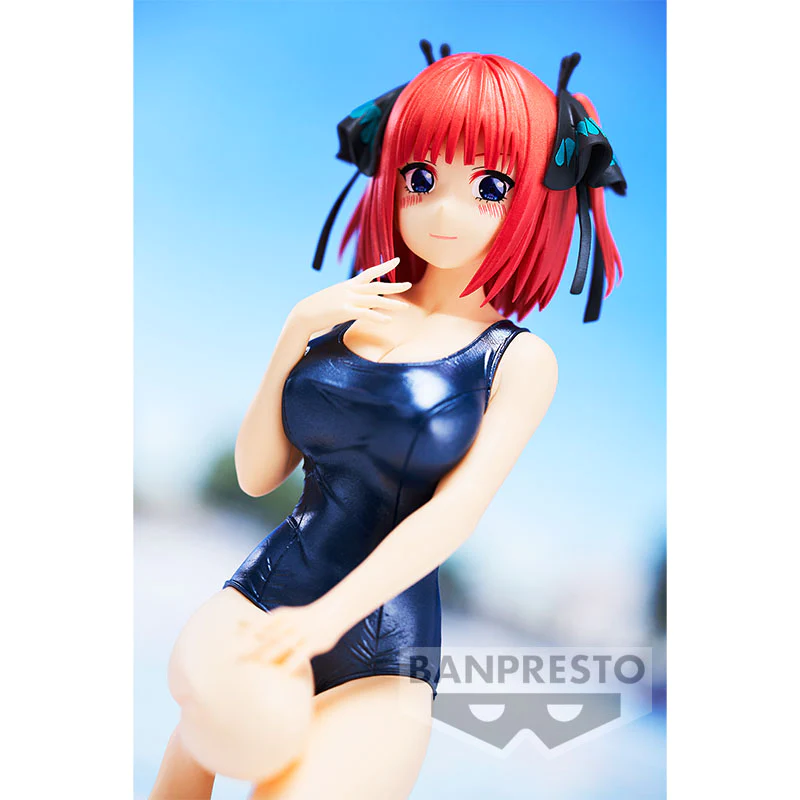 The Quintessential Quintuplets Movie Celestial Vivi Nino Nakano School Style Version figure, capturing Nino in her iconic school uniform.