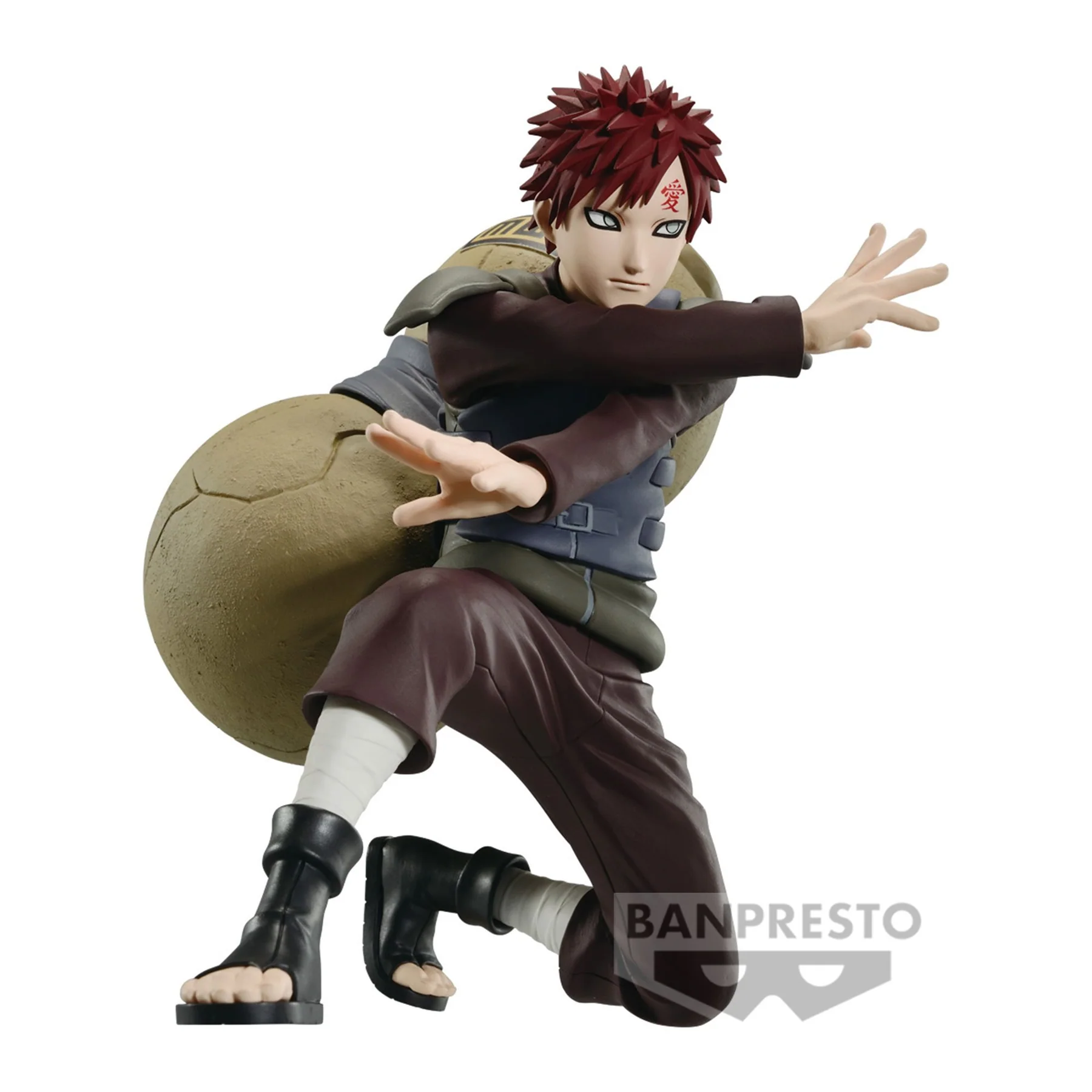 Naruto Shippuden Vibration Stars Gaara II figure, capturing the iconic character in dynamic detail.