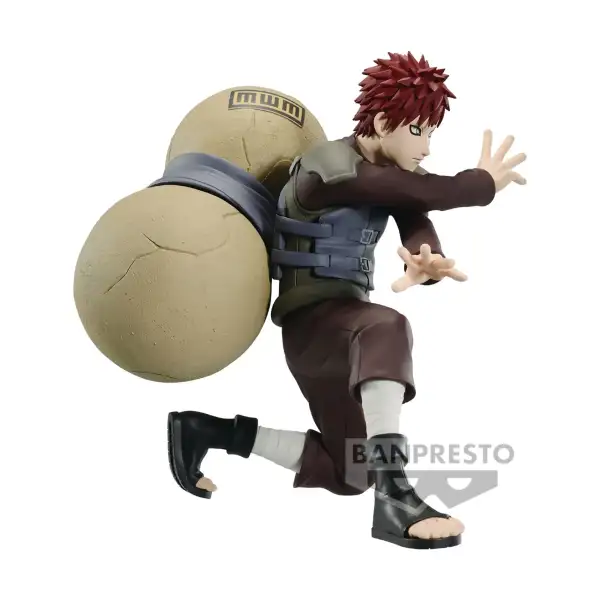 Naruto Shippuden Vibration Stars Gaara II figure, capturing the iconic character in dynamic detail.
