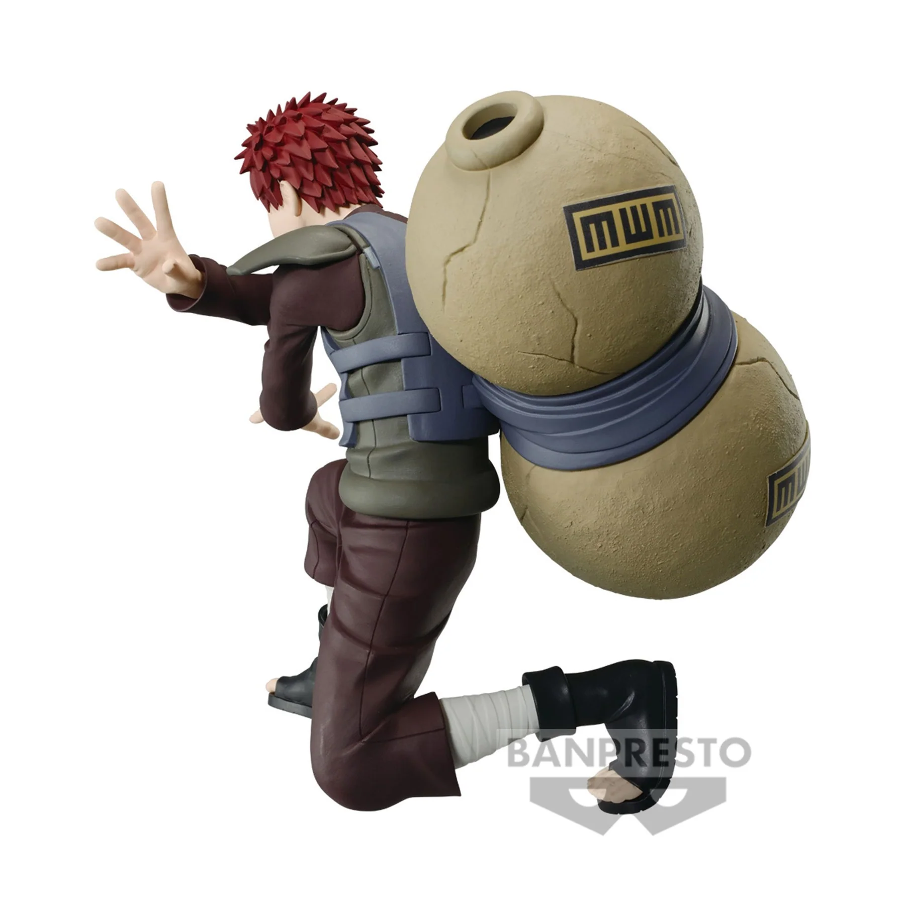 Naruto Shippuden Vibration Stars Gaara II figure, capturing the iconic character in dynamic detail.