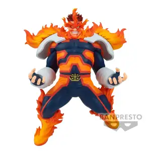 My Hero Academia The Amazing Heroes Plus Vol.3 Endeavor figure, showcasing the fiery hero in dynamic detail.