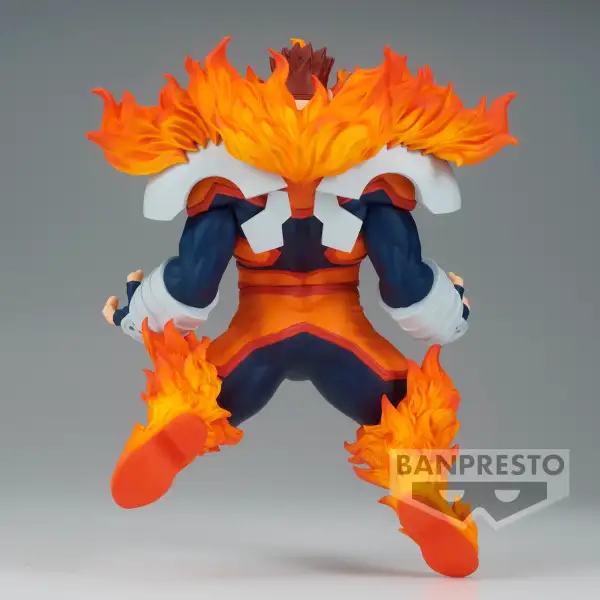 My Hero Academia The Amazing Heroes Plus Vol.3 Endeavor figure, showcasing the fiery hero in dynamic detail.