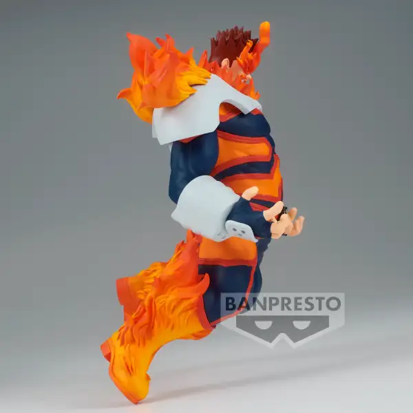 My Hero Academia The Amazing Heroes Plus Vol.3 Endeavor figure, showcasing the fiery hero in dynamic detail.