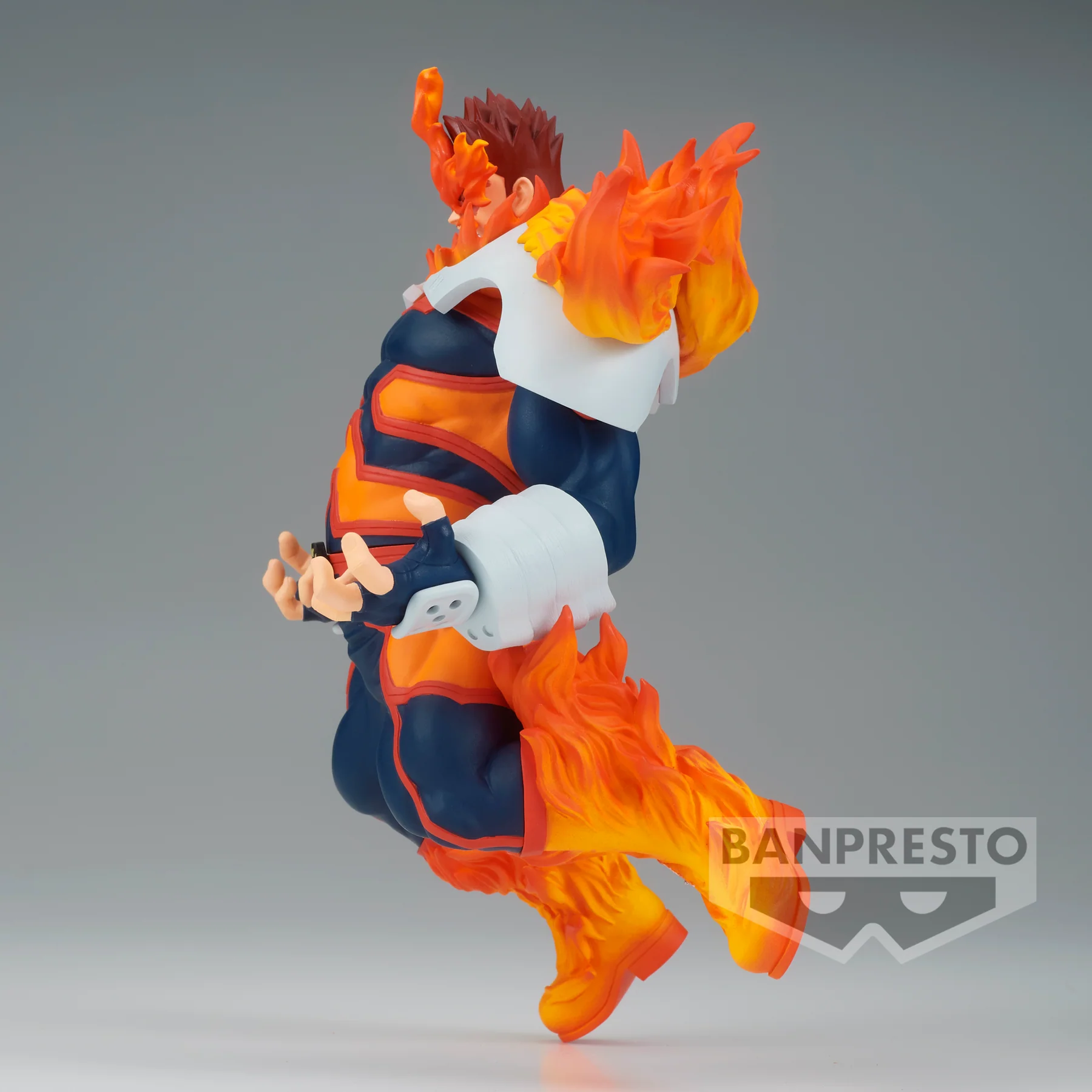 My Hero Academia The Amazing Heroes Plus Vol.3 Endeavor figure, showcasing the fiery hero in dynamic detail.