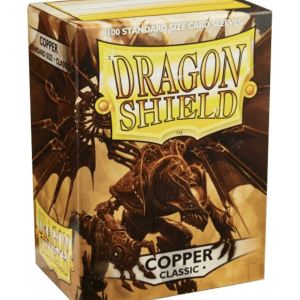 Dragon Shield Fiddlestix Classic Copper Sleeves 100 Pack, offering premium card protection