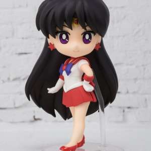 Figuarts Mini Sailor Mars Reissue figure, showcasing the fiery guardian in stunning detail."