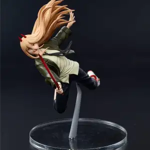 Chainsaw Man Power Figure - Fiery Blood Devil in Action