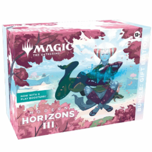 Magic: The Gathering Modern Horizons 3 Gift Bundle, including exclusive cards and collector's items.