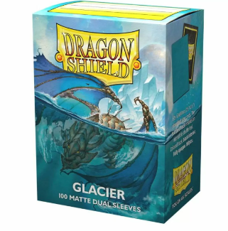 Dragon Shield Dual Matte Glacier Minion standard size card sleeves 100 pack.