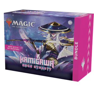 Magic: The Gathering Kamigawa Neon Dynasty Bundle Contents"