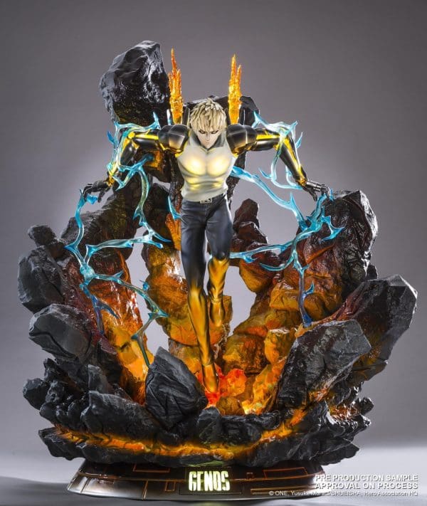 ONE-PUNCH MAN Genos Light Up Resin Statue by Tsume