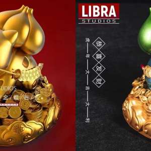 LIBRA Studios Bulbasaur Pokémon Resin Statue in Dynamic Pose