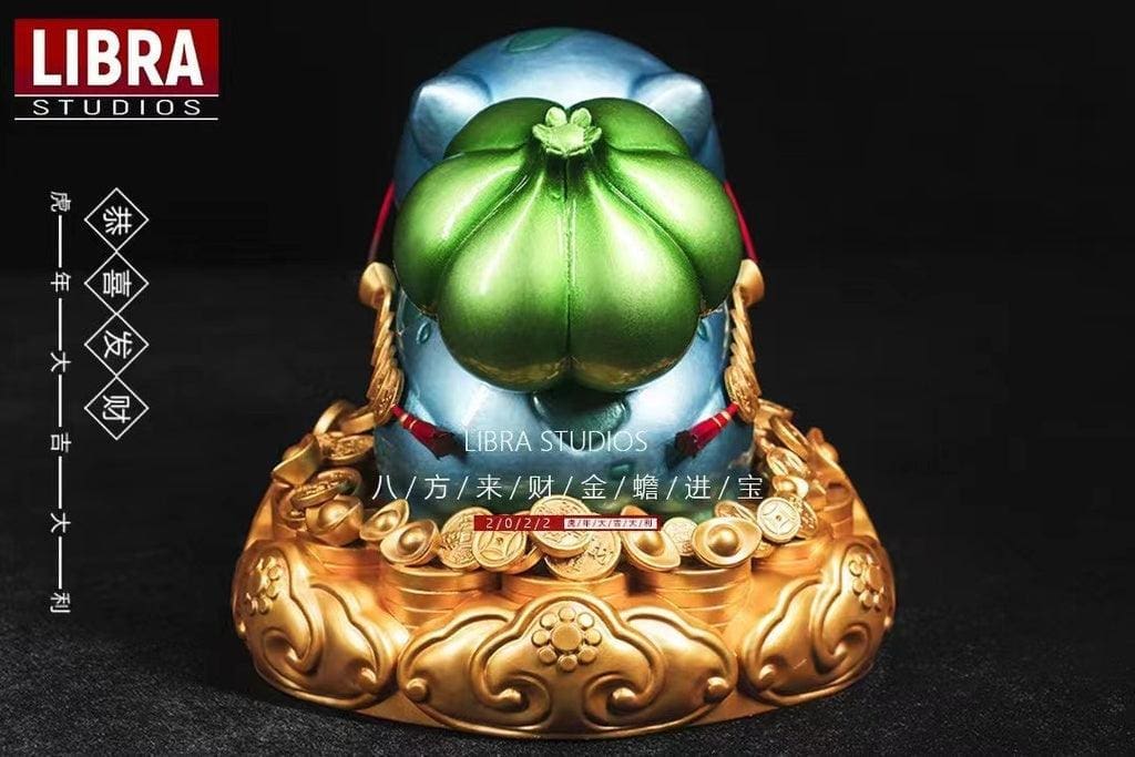 LIBRA Studios Bulbasaur Pokémon Resin Statue in Dynamic Pose