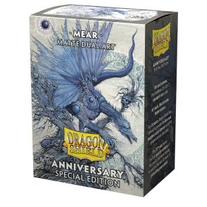 Box of Dragon Shield MATTE Dual Art Mear Anniversary Edition Card Sleeves