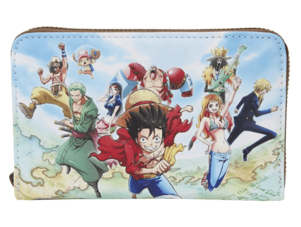Celebrate the Legacy: One Piece 25th Anniversary Straw Hat Pirates Faux Leather Wallet