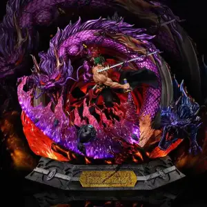 Ayo Studio 1/4 Scale Roronoa Zoro Dragon Tornado Statue in Action
