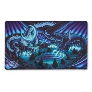 Dragon Shield Night Blue Delphion Playmat with Protective Case and Collector's Coin