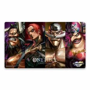 Collectible cards and memorabilia from the One Piece Former Four Emperors Special Goods Set