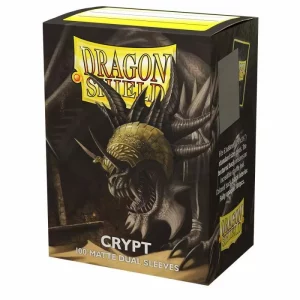 Vivid Crypt Neonen card sleeves from Dragon Shield in a box of 100