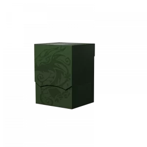 Dragon Shield Forest Green Deck Deck Box capable of holding 100 sleeved cards