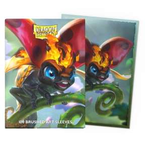 Dragon Shield Burnbug Sleeves with vibrant fiery design