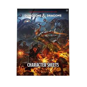 D&D 2024 Character Sheets displayed