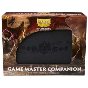 Dragon Shield RPG: Game Master Companion – Iron Grey/Black