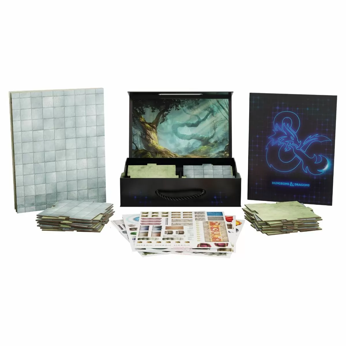 D&D Campaign Case Terrain Reusable Dungeon Tiles