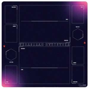Ultra Pro Foundations Learn to Play 2-Player Battlemat – Magic: The Gathering Beginner Mat